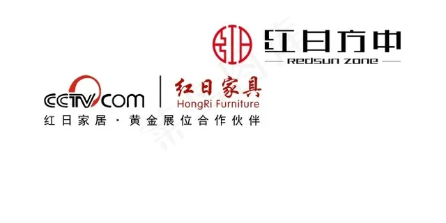红日家具logo
