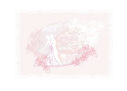 创意婚礼背景矢量设计05
