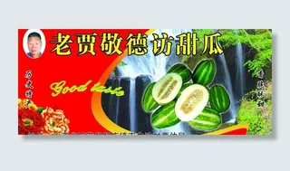 老贾敬德访甜瓜图片