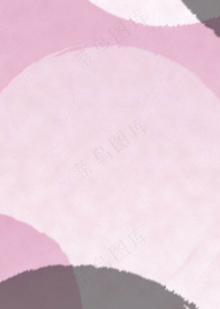 几款手绘水彩花朵几何卡片模板矢量素...