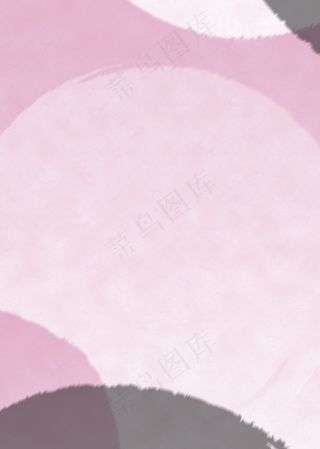 几款手绘水彩花朵几何卡片模板矢量素...