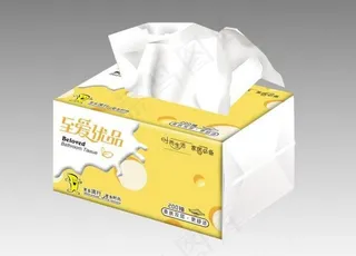 抽纸盒 （展开图）图片