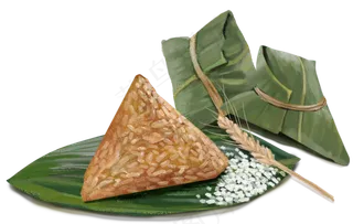 端午节卡通手绘粽子元素设计