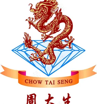 周大生珠宝标志图片
