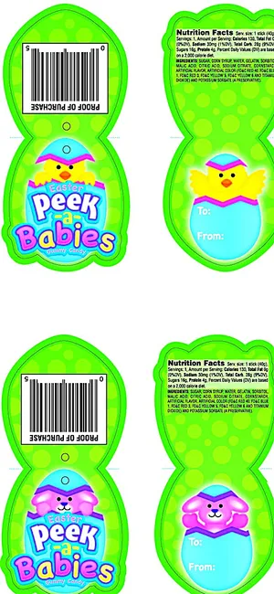 复活节动物彩卡图片