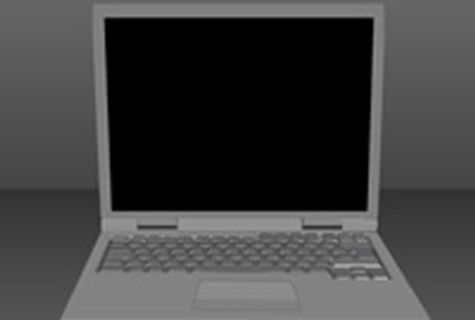 开合笔记本电脑flash动画