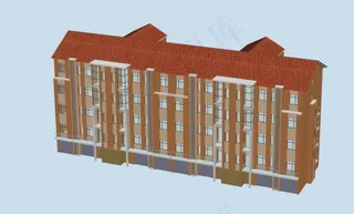 住宅楼3D立体模型