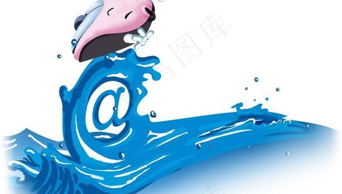 卡通鼠标＼创意鼠标图片psd模版下载
