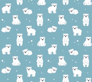 卡通可爱北欧童话梦幻儿童动物无缝平铺背景头像印刷矢量图片素材