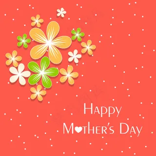 母亲节庆典贺卡设计