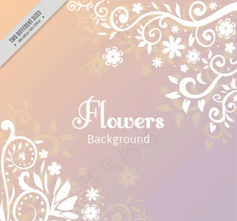 矢量抽象花纹底纹