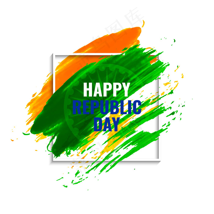 绿色背景矢量图