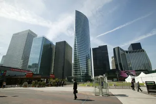 巴黎 巴黎新区 现代化建筑图片