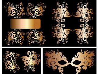 欧式花纹花边图片