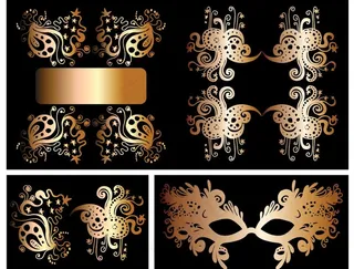 欧式花纹花边图片