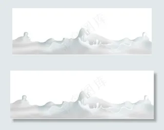 蒙牛 牛奶 奶花图片