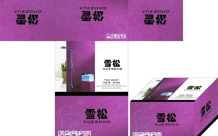 龙头包装图片cdr矢量模版下载