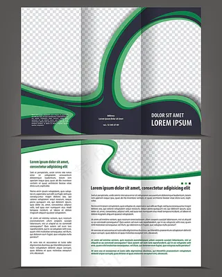 三折页背景模板