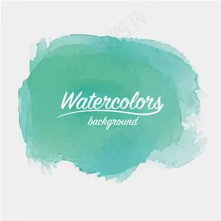 绿色背景矢量图