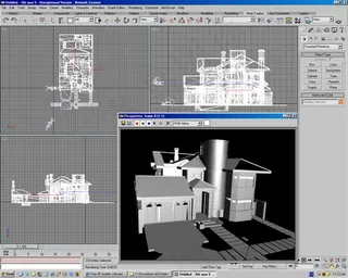 工业房子模型图
