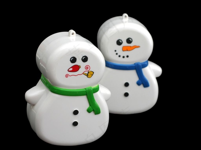 卡通雪人图片