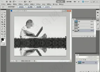 实战将通道中的图像粘贴到图层中