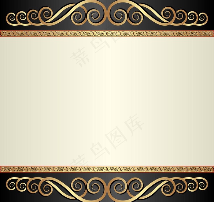 欧式花纹背景图片