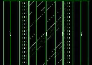 衣柜图块、床头柜CAD图块素材13