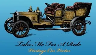 古董车矢量
