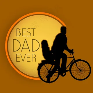 父亲节快乐的背景