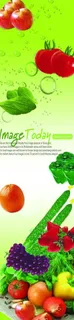蔬菜水果柱子广告图图片
