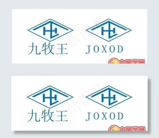 矢量九牧王标志