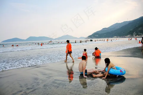 天然海滩浴场(原创)图片 天然海滩浴场(原创)图片