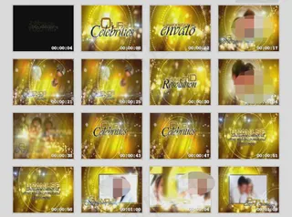 梦幻婚礼AE模板