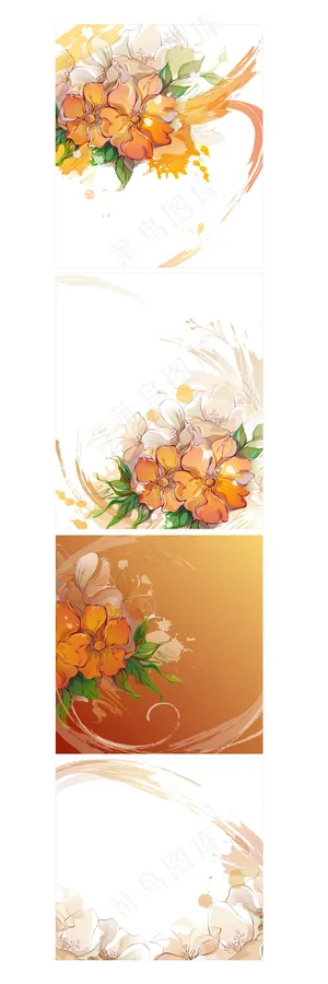 梦幻花朵矢量10 梦幻花朵矢量10