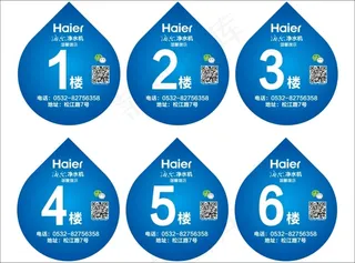 海尔净水楼贴