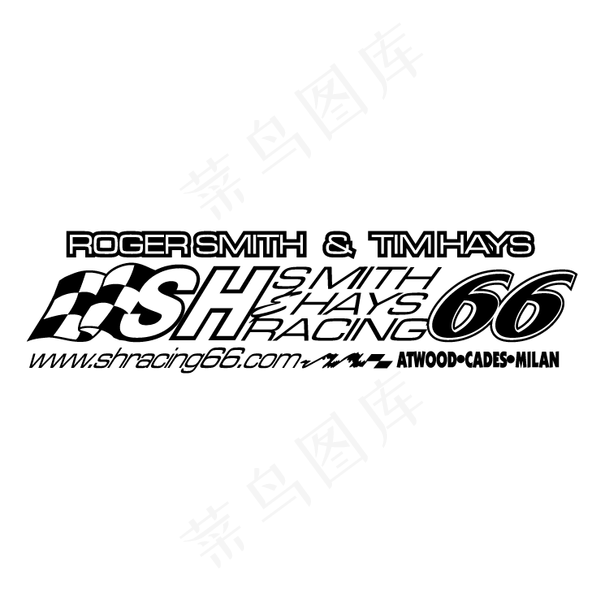 史密斯海斯赛车66 0eps,ai矢量模版下载