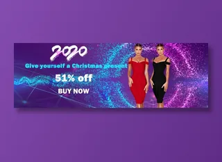 紫色+绚丽多彩+电商+简约