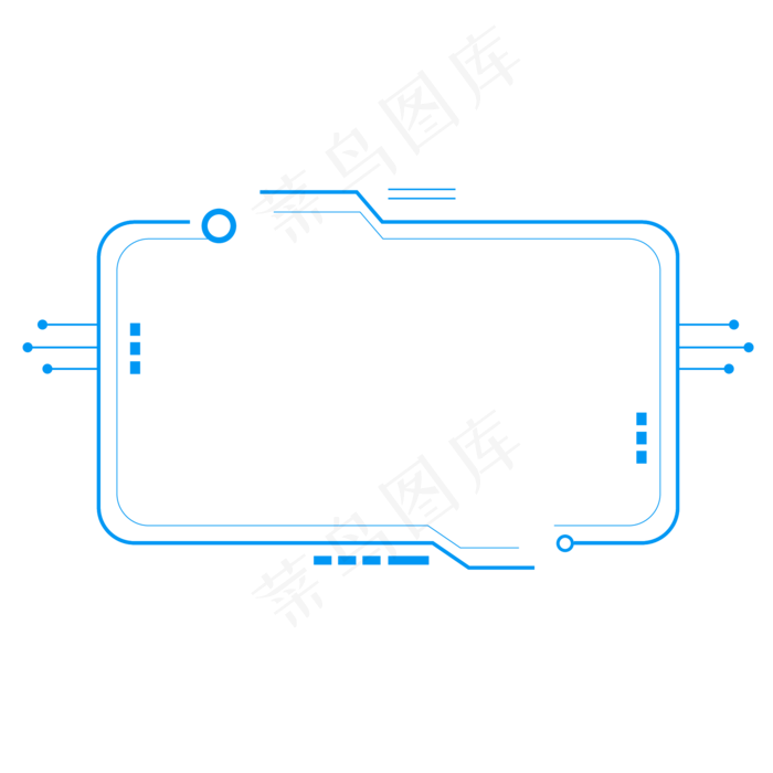 原创科技边框创意素材