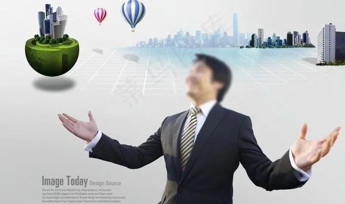 商务白领素材图片(4000X2600(DPI:300))psd模版下载
