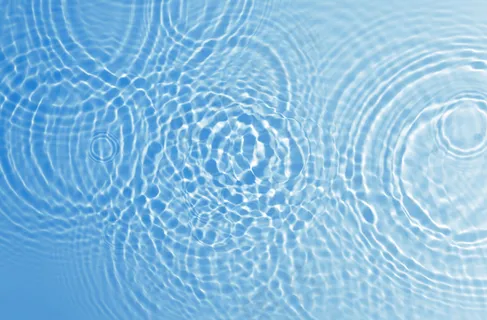 蓝色水纹