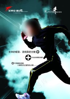 金莱克运动鞋海报