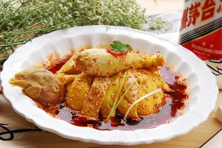 富贵口水鸡图片