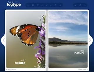 多功能书本翻页整站模板