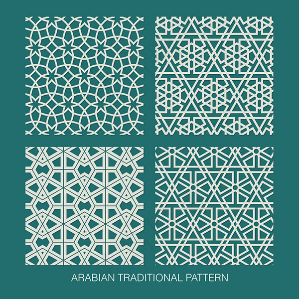 精美镂空花纹底纹矢量素材