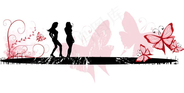 海报背景矢量图2