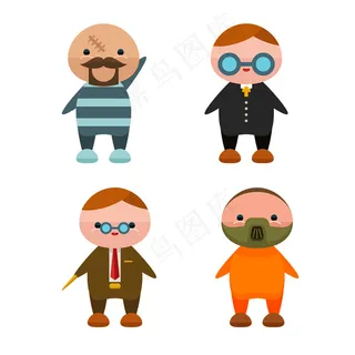 可爱精美人物icon图标