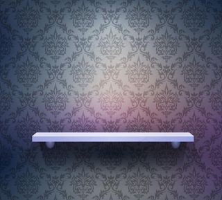 展台展示效果矢量素材