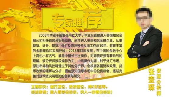 专家推荐 分析师 简介