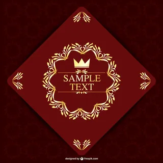 老式花卉邀请模板